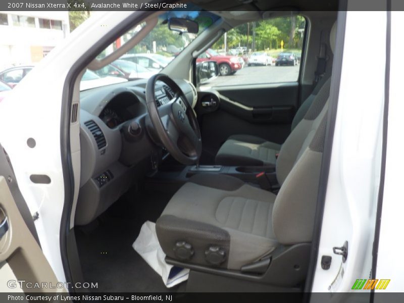 Avalanche White / Steel/Graphite 2007 Nissan Xterra X 4x4