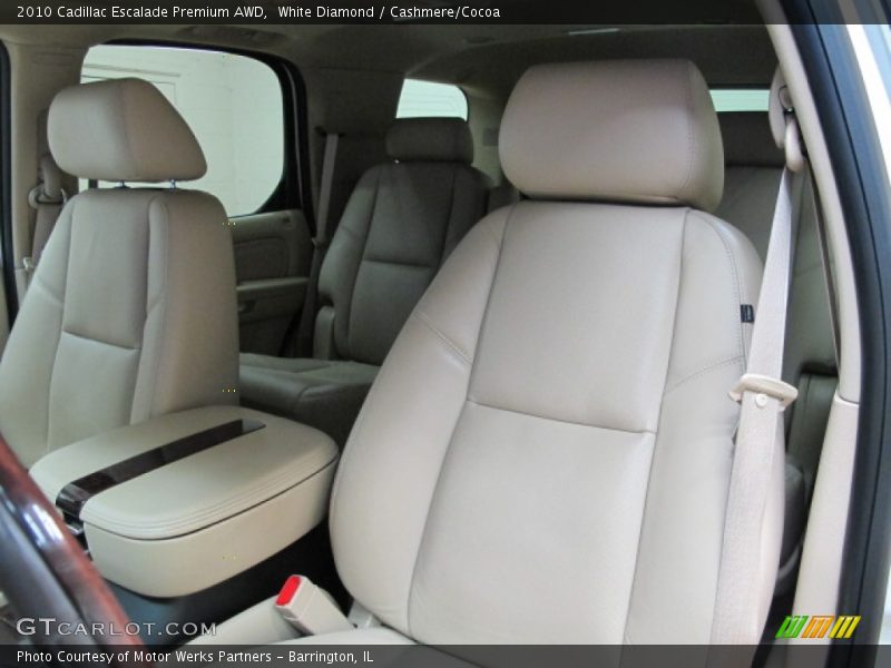 White Diamond / Cashmere/Cocoa 2010 Cadillac Escalade Premium AWD