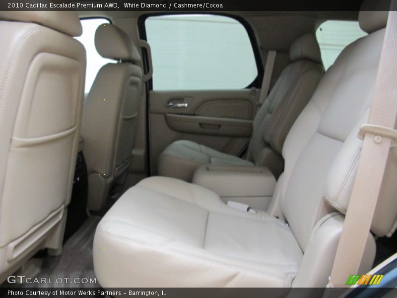 White Diamond / Cashmere/Cocoa 2010 Cadillac Escalade Premium AWD
