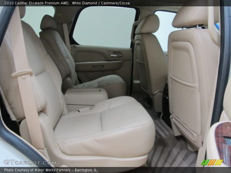 White Diamond / Cashmere/Cocoa 2010 Cadillac Escalade Premium AWD
