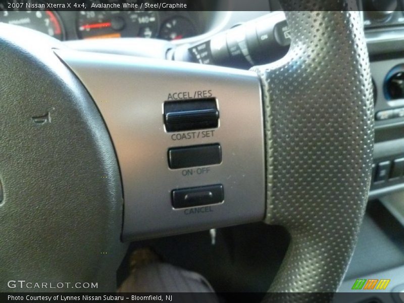 Avalanche White / Steel/Graphite 2007 Nissan Xterra X 4x4