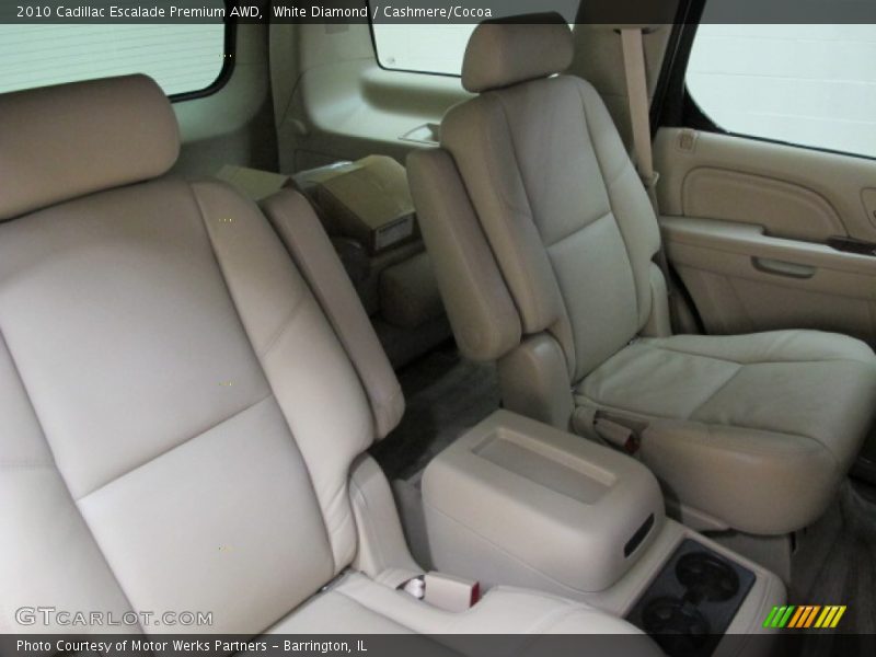 White Diamond / Cashmere/Cocoa 2010 Cadillac Escalade Premium AWD