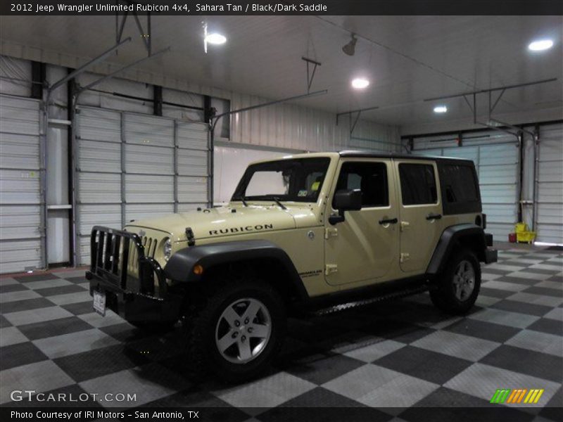 Sahara Tan / Black/Dark Saddle 2012 Jeep Wrangler Unlimited Rubicon 4x4