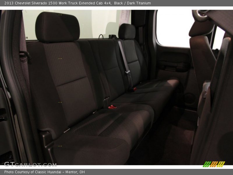 Black / Dark Titanium 2013 Chevrolet Silverado 1500 Work Truck Extended Cab 4x4