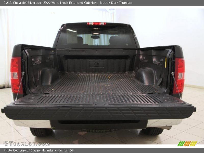 Black / Dark Titanium 2013 Chevrolet Silverado 1500 Work Truck Extended Cab 4x4