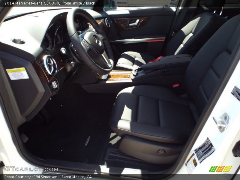 Polar White / Black 2014 Mercedes-Benz GLK 350