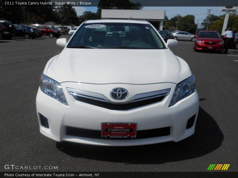 Super White / Bisque 2011 Toyota Camry Hybrid