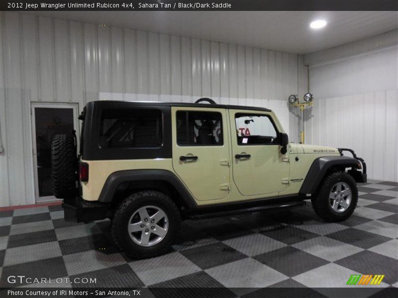 Sahara Tan / Black/Dark Saddle 2012 Jeep Wrangler Unlimited Rubicon 4x4