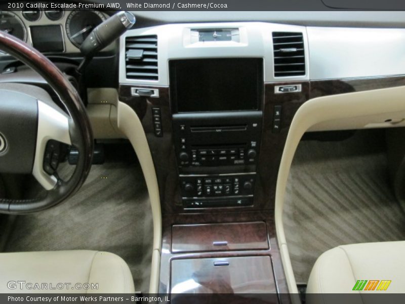 White Diamond / Cashmere/Cocoa 2010 Cadillac Escalade Premium AWD