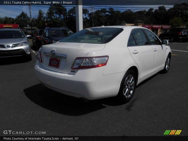 Super White / Bisque 2011 Toyota Camry Hybrid