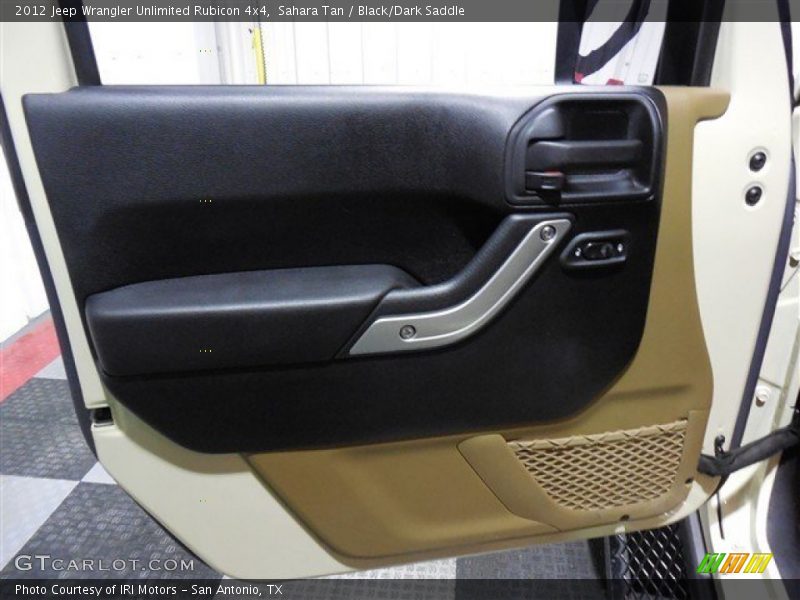 Sahara Tan / Black/Dark Saddle 2012 Jeep Wrangler Unlimited Rubicon 4x4