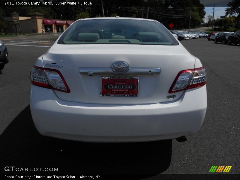 Super White / Bisque 2011 Toyota Camry Hybrid