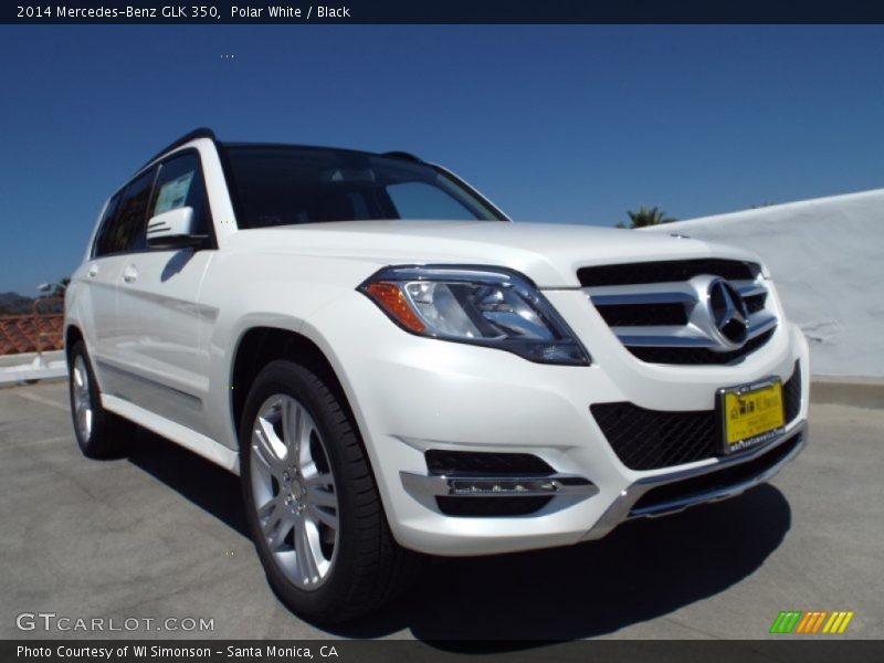Polar White / Black 2014 Mercedes-Benz GLK 350