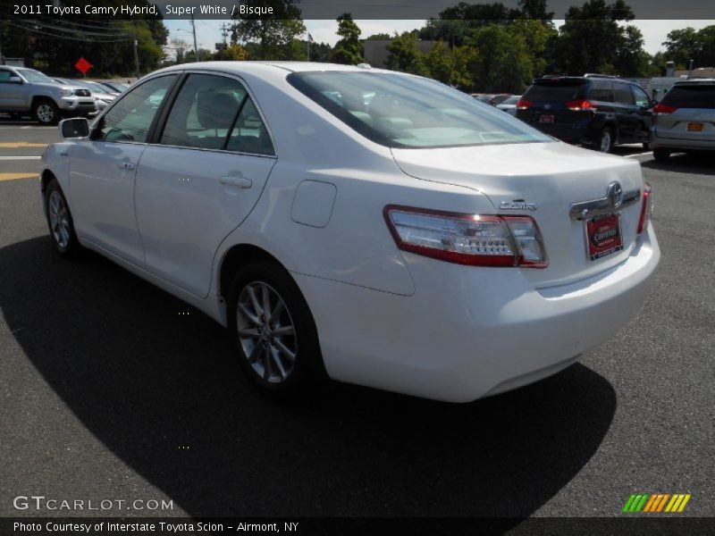 Super White / Bisque 2011 Toyota Camry Hybrid