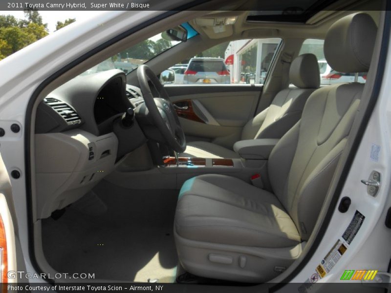 Super White / Bisque 2011 Toyota Camry Hybrid