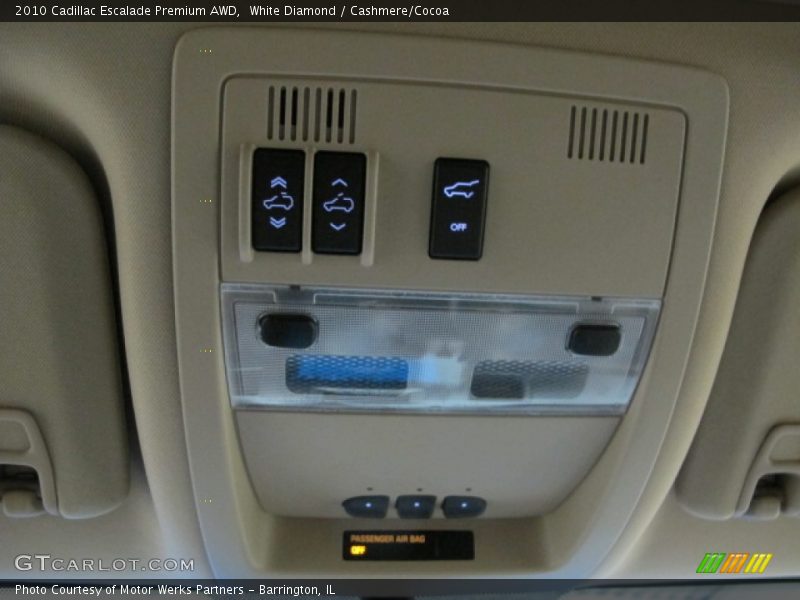 White Diamond / Cashmere/Cocoa 2010 Cadillac Escalade Premium AWD