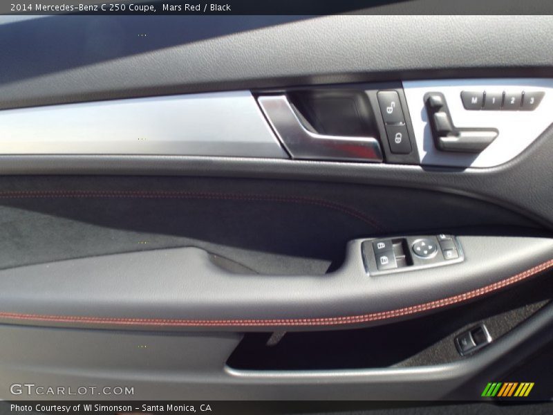 Mars Red / Black 2014 Mercedes-Benz C 250 Coupe