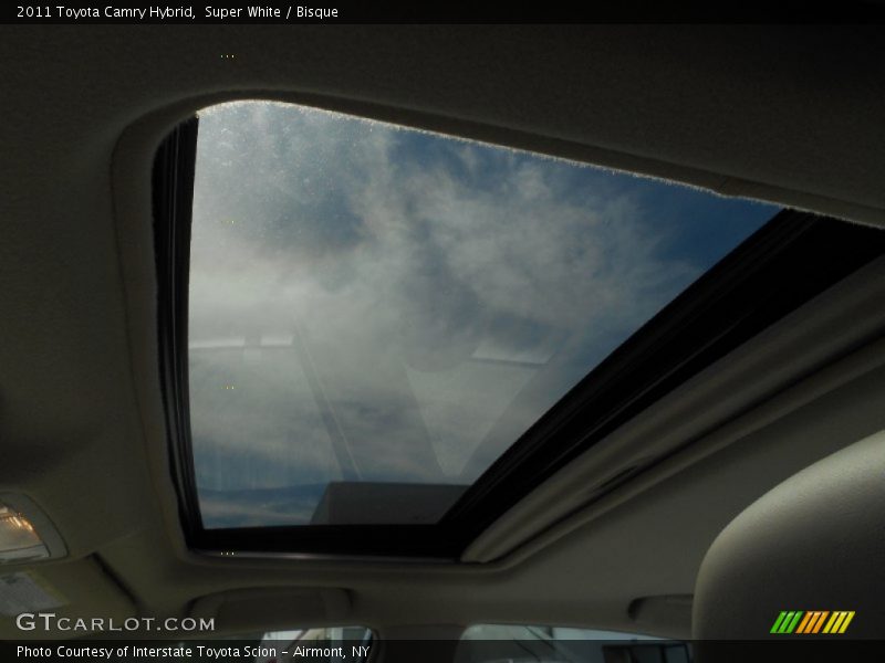 Super White / Bisque 2011 Toyota Camry Hybrid