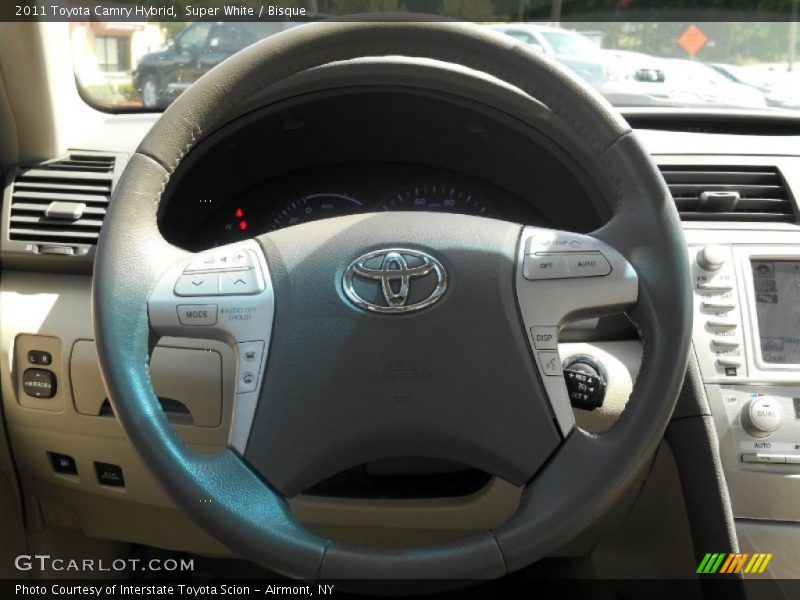 Super White / Bisque 2011 Toyota Camry Hybrid