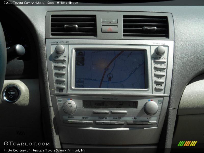 Super White / Bisque 2011 Toyota Camry Hybrid