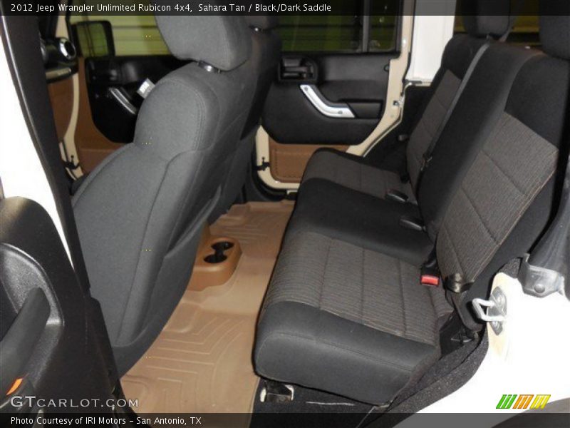 Sahara Tan / Black/Dark Saddle 2012 Jeep Wrangler Unlimited Rubicon 4x4