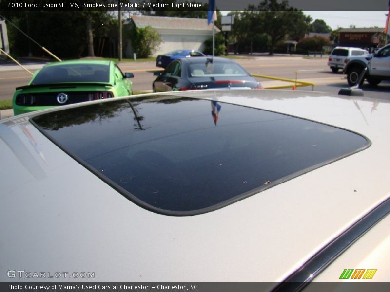 Smokestone Metallic / Medium Light Stone 2010 Ford Fusion SEL V6