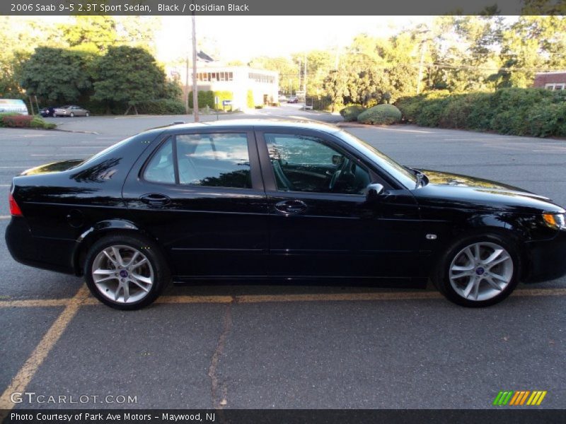 Black / Obsidian Black 2006 Saab 9-5 2.3T Sport Sedan