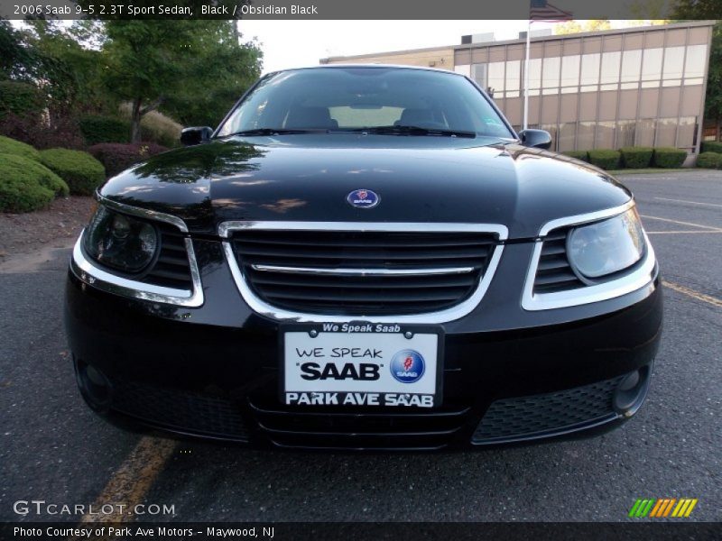 Black / Obsidian Black 2006 Saab 9-5 2.3T Sport Sedan