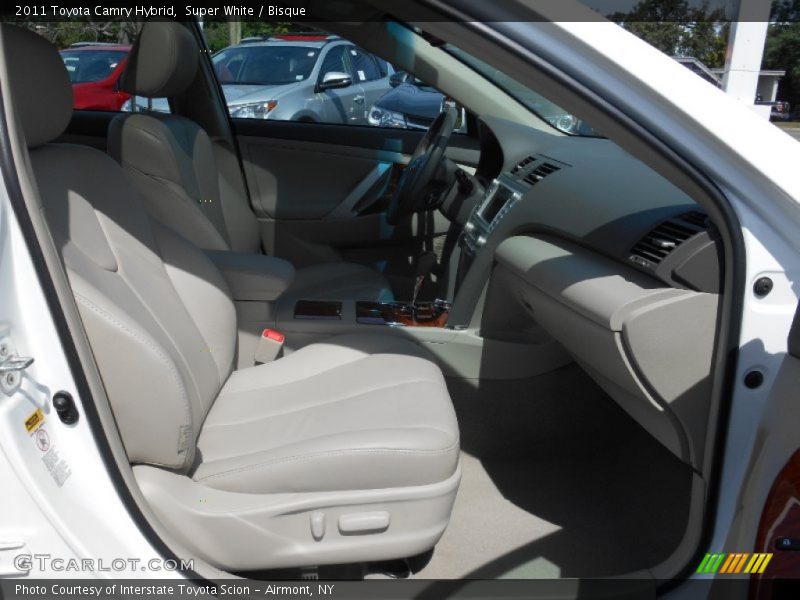 Super White / Bisque 2011 Toyota Camry Hybrid