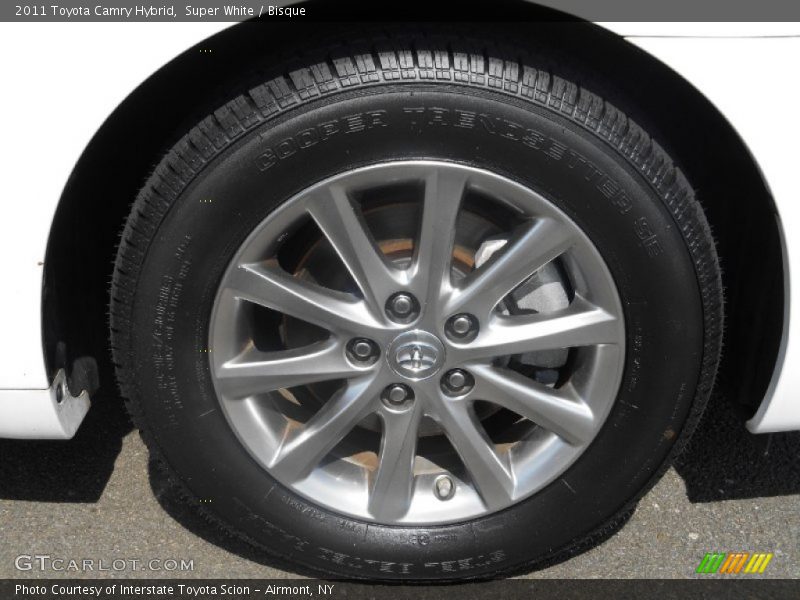 Super White / Bisque 2011 Toyota Camry Hybrid