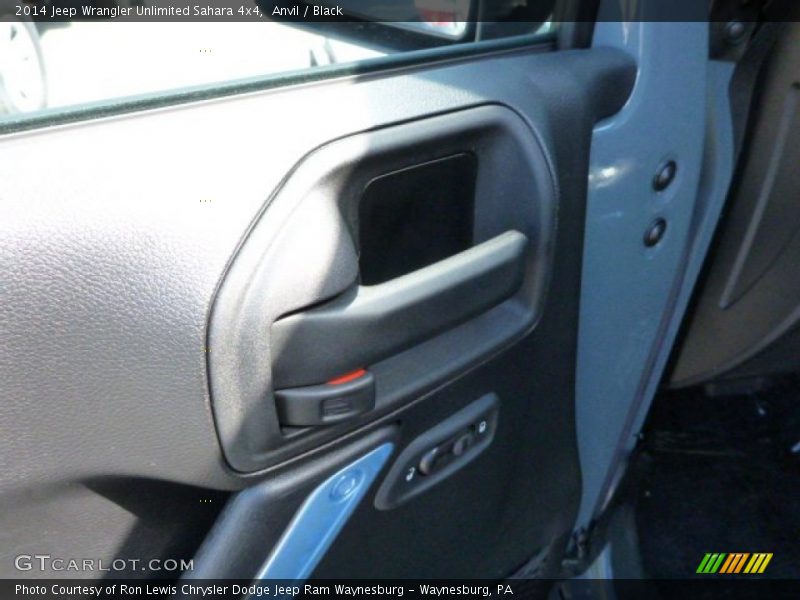 Anvil / Black 2014 Jeep Wrangler Unlimited Sahara 4x4