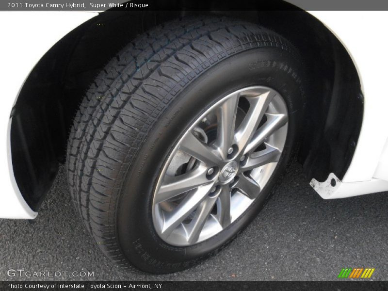 Super White / Bisque 2011 Toyota Camry Hybrid