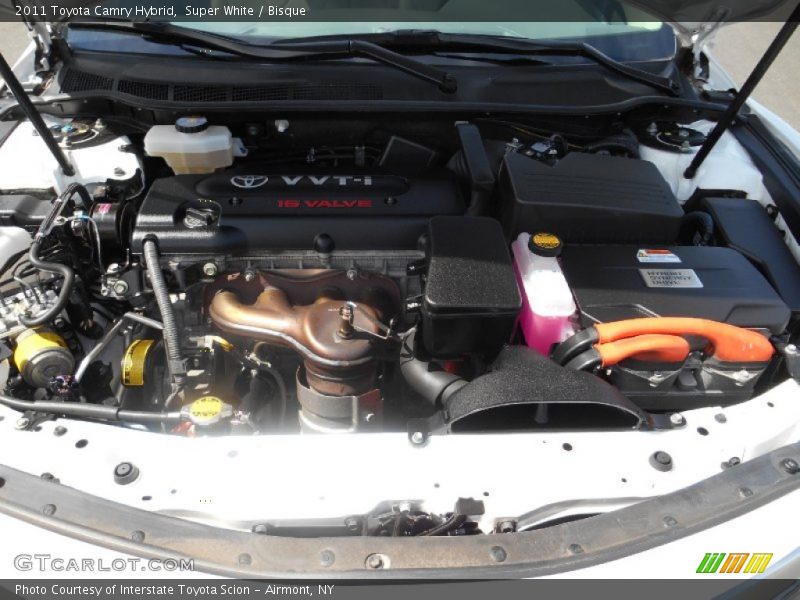 Super White / Bisque 2011 Toyota Camry Hybrid