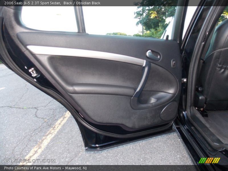 Black / Obsidian Black 2006 Saab 9-5 2.3T Sport Sedan