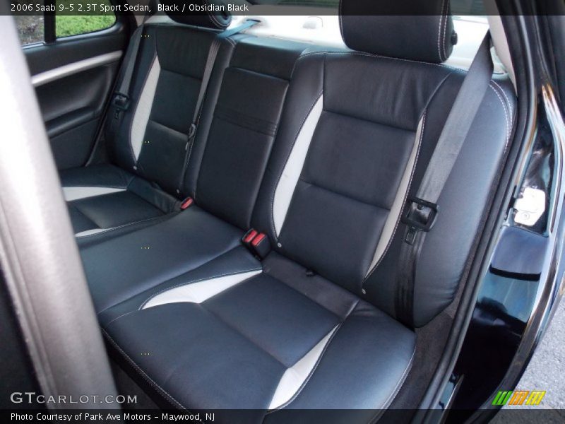 Rear Seat of 2006 9-5 2.3T Sport Sedan