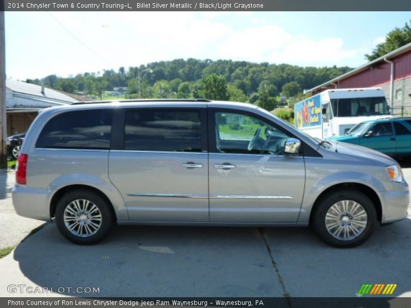 Billet Silver Metallic / Black/Light Graystone 2014 Chrysler Town & Country Touring-L