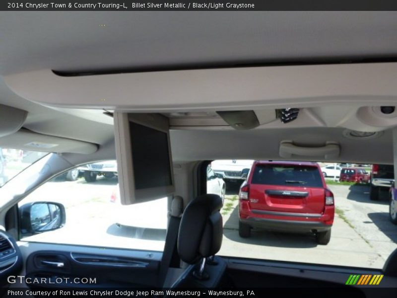 Billet Silver Metallic / Black/Light Graystone 2014 Chrysler Town & Country Touring-L