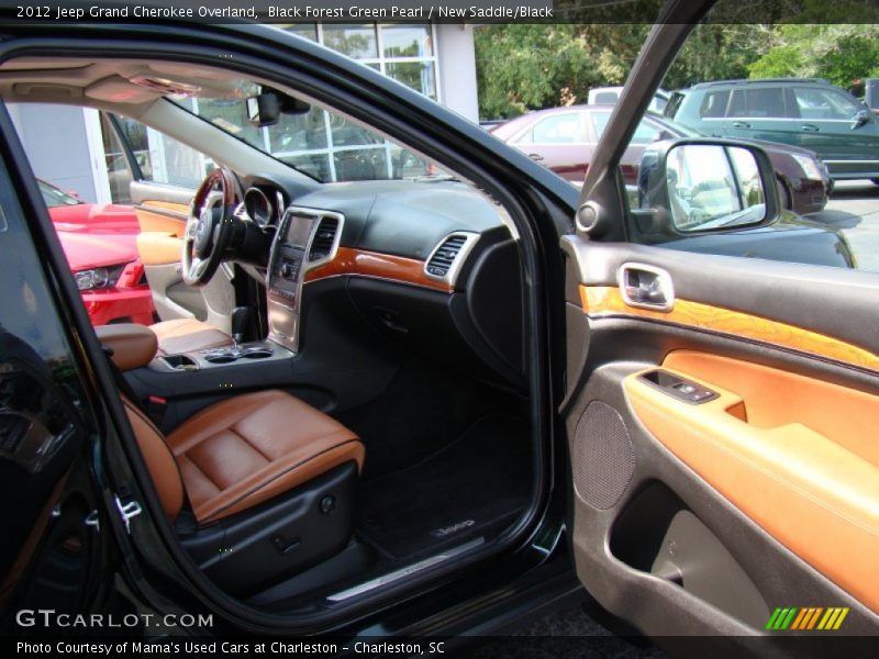Black Forest Green Pearl / New Saddle/Black 2012 Jeep Grand Cherokee Overland