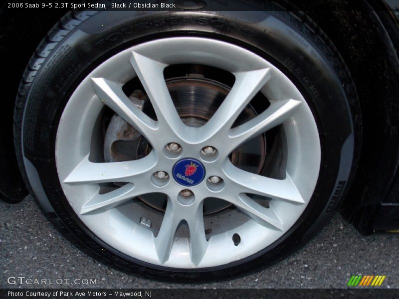 Black / Obsidian Black 2006 Saab 9-5 2.3T Sport Sedan