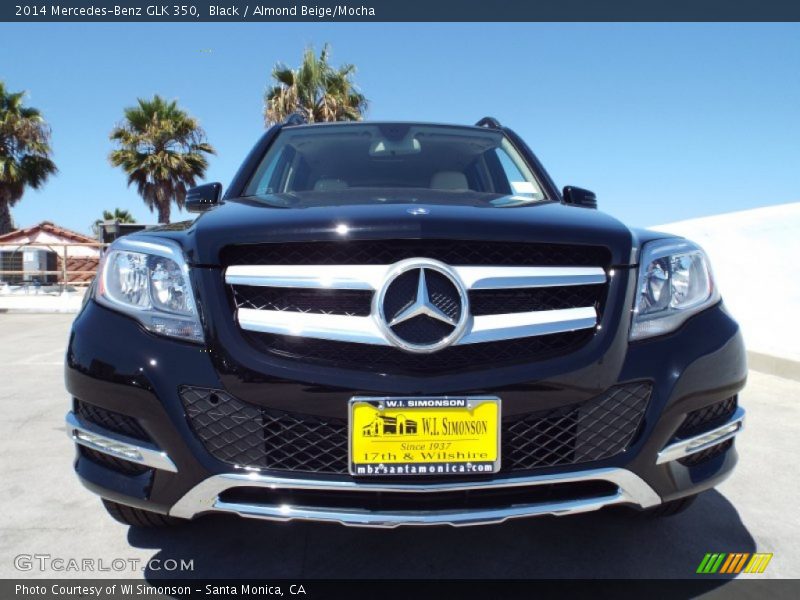 Black / Almond Beige/Mocha 2014 Mercedes-Benz GLK 350