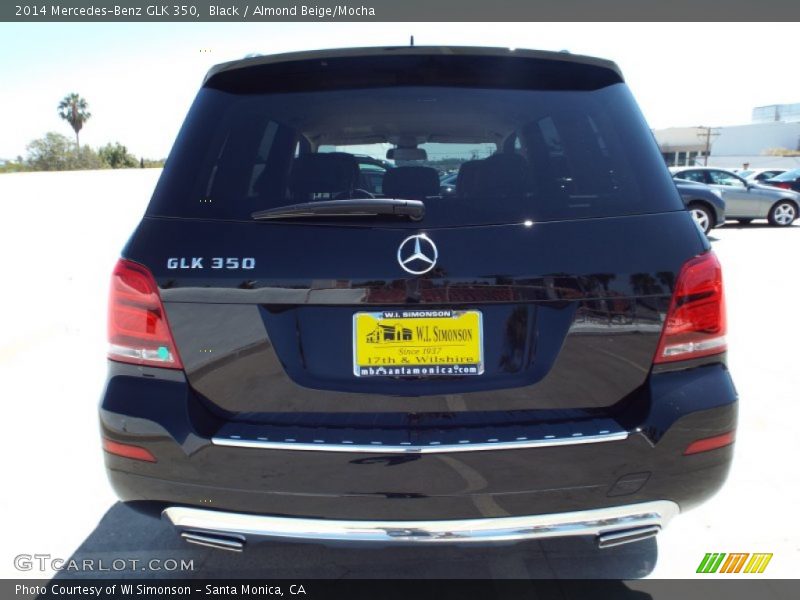 Black / Almond Beige/Mocha 2014 Mercedes-Benz GLK 350