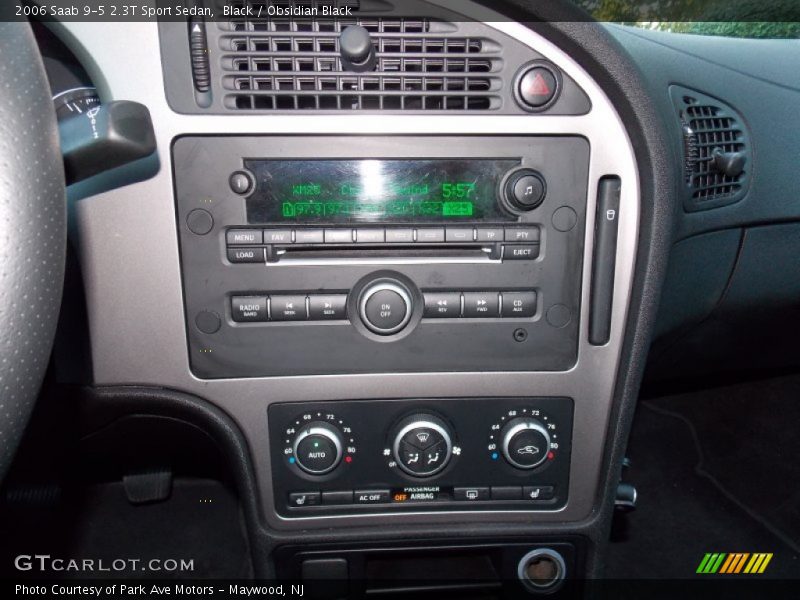 Black / Obsidian Black 2006 Saab 9-5 2.3T Sport Sedan