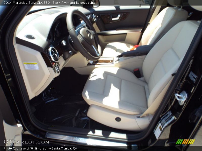 Black / Almond Beige/Mocha 2014 Mercedes-Benz GLK 350