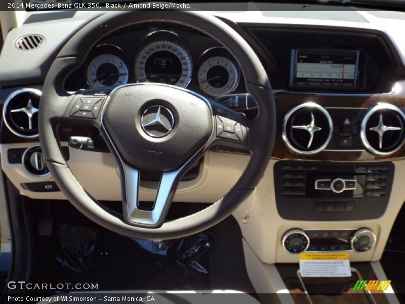 Black / Almond Beige/Mocha 2014 Mercedes-Benz GLK 350