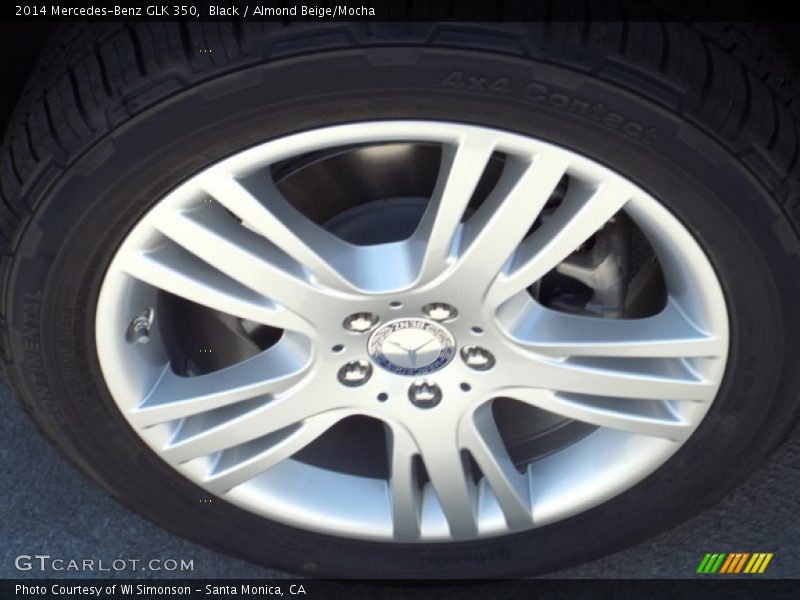 Black / Almond Beige/Mocha 2014 Mercedes-Benz GLK 350