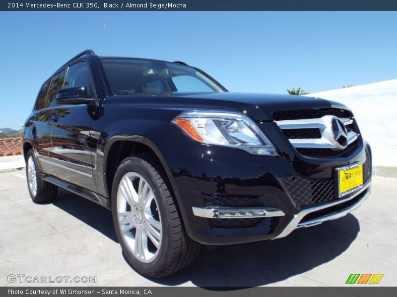 Black / Almond Beige/Mocha 2014 Mercedes-Benz GLK 350