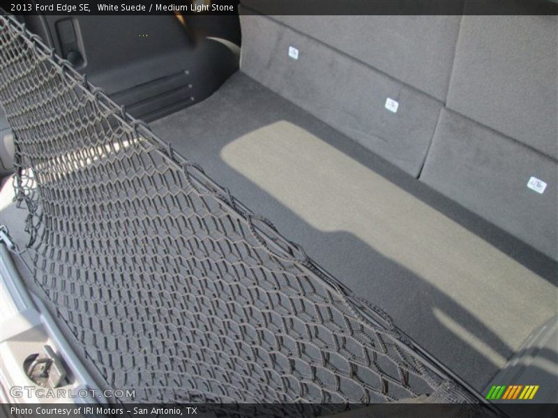 White Suede / Medium Light Stone 2013 Ford Edge SE