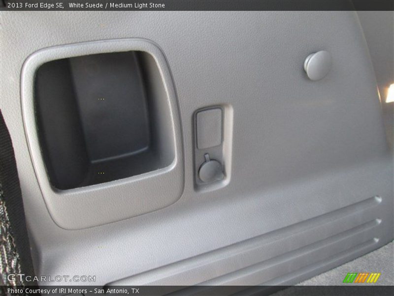 White Suede / Medium Light Stone 2013 Ford Edge SE