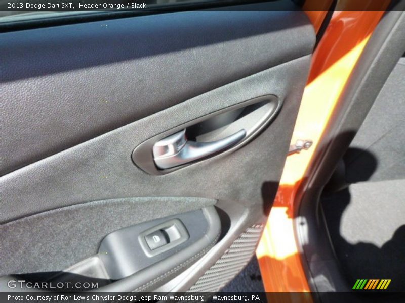 Header Orange / Black 2013 Dodge Dart SXT