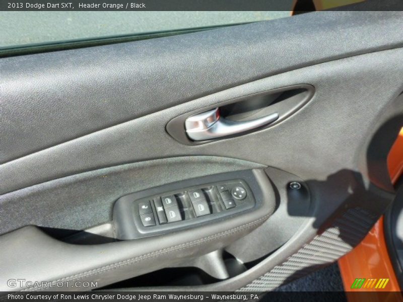 Header Orange / Black 2013 Dodge Dart SXT